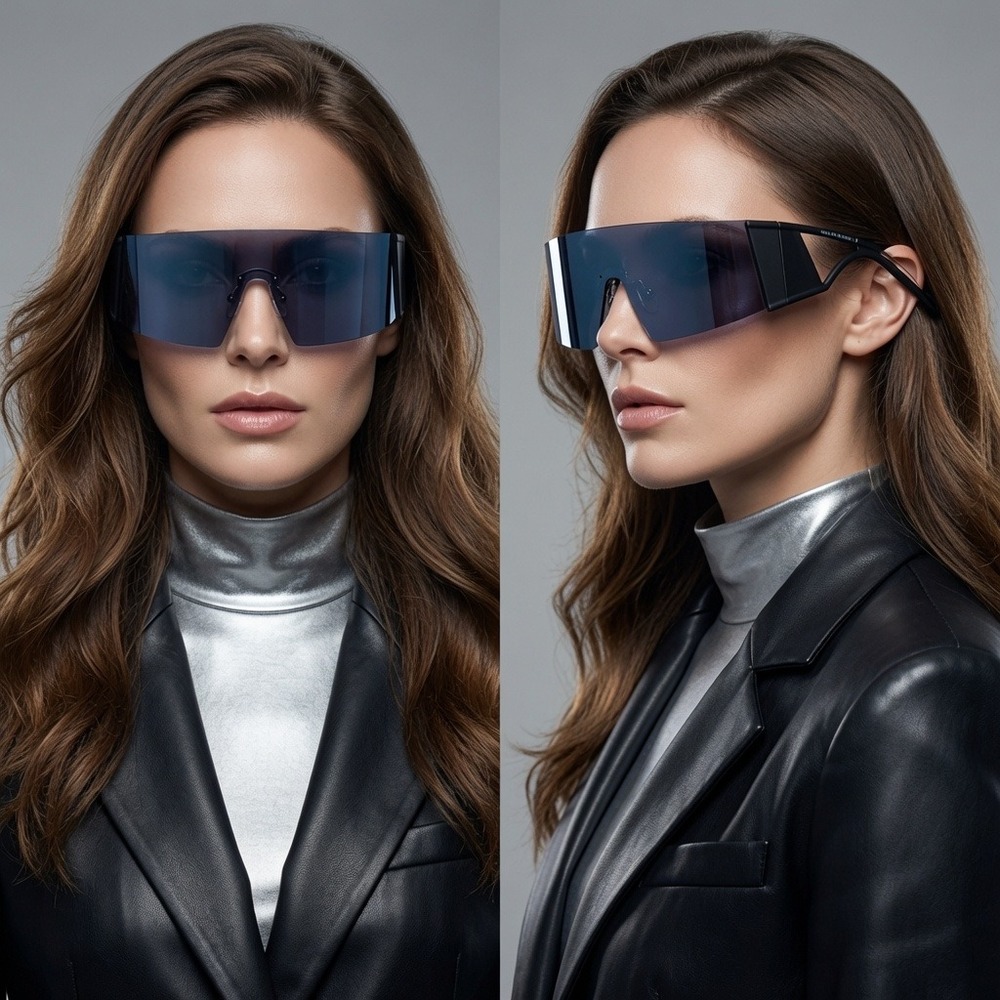 Women Sunglasses Ideal High Fashion Events Music Festivals Cyberpunk Photoshoots